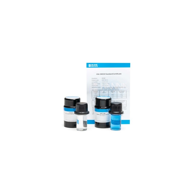 Estándares CAL Check ™ para yodo, 0.0 y 2.5 ppm