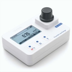 Fotómetro de fluoruro MR: rango de 0.00 a 2.00 mg / L - kit que incluye estuche de transporte y está