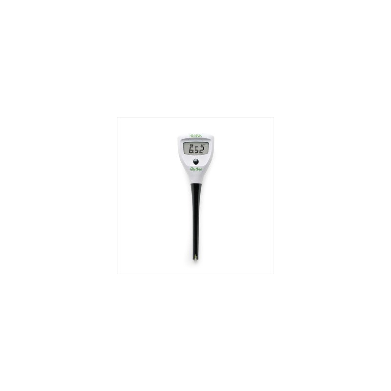 Medidor de bolsillo de pH línea GroLine con electrodo HI1271