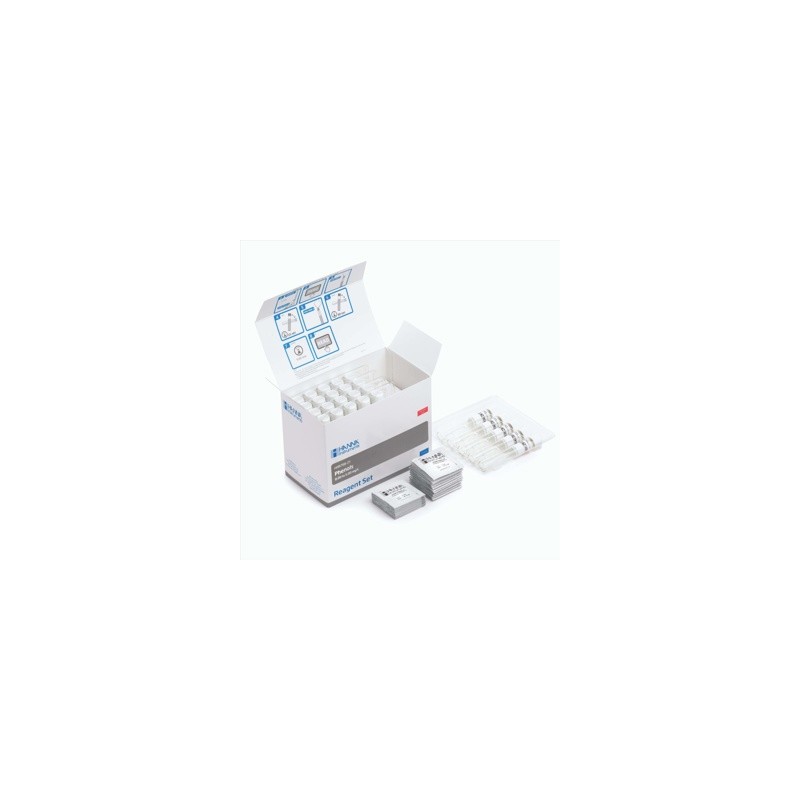 Kit que incluye estuche y reactivos para fenoles, intervalo 00 a 5.00 mg/L, para 25 mediciones