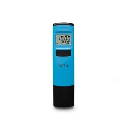 Medidor de bolsillo DiST4 de CE, a prueba de agua, con compensación de temperatura, 19.99 mS/cm