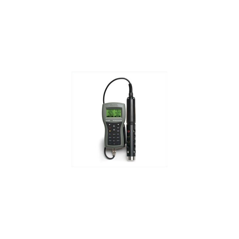 Medidor multiparamétrico c/GPS, solo incluye medidor, adaptador de alimentación y manual, 230V