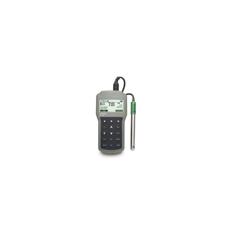 Medidor profesional de pH/ORP a prueba de agua
