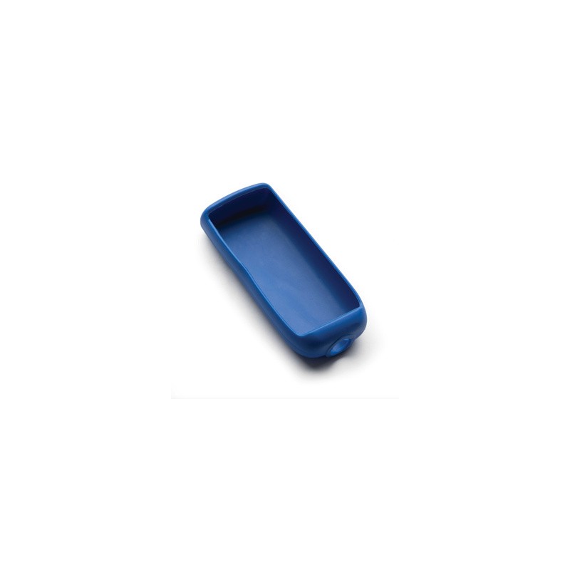 Protector goma azul a prueba de golpes p/medidores portátiles (2018 HI991XX medidores p/alimentos)