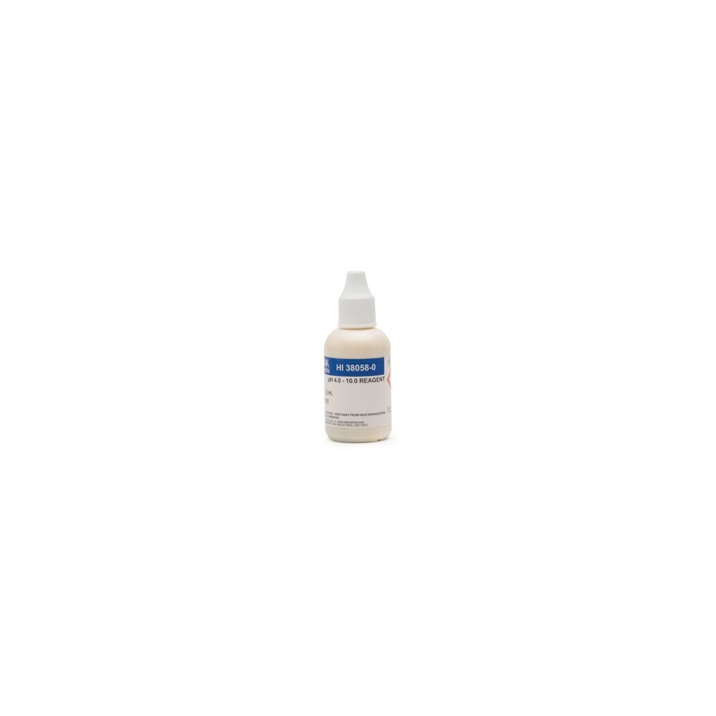 Reactivos de repuesto de test kit para medición de pH de 4.0 a 10.0, con disco checker, 300 pruebas