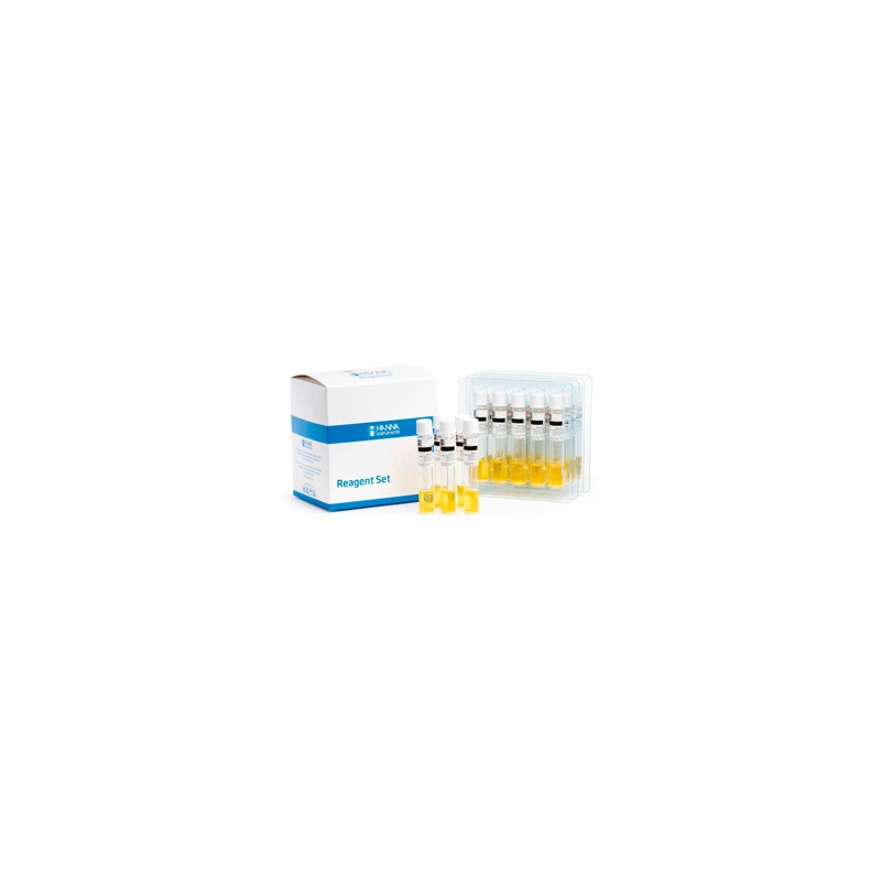 Reactivos de nitrito de rango medio (vial de 16 mm) - 25 pruebas