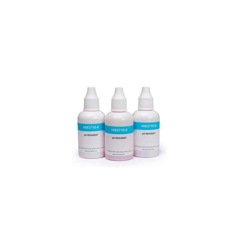 Reactivos para pH, método del rojo de fenol, para 300 pruebas, (pH)