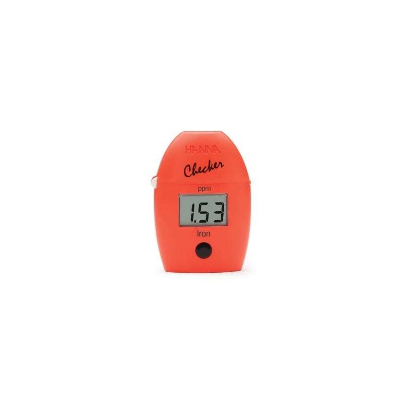 Colorímetro Checker HC® para hierro: rango de 0,00 a 5,00 ppm (mg / L)