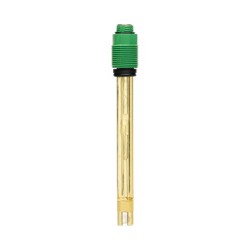 Electrodo de pH tipo T, cuerpo de PEI, doble unión PTFE, electrolito de polímero, -5 a 80 °C, 3 bar