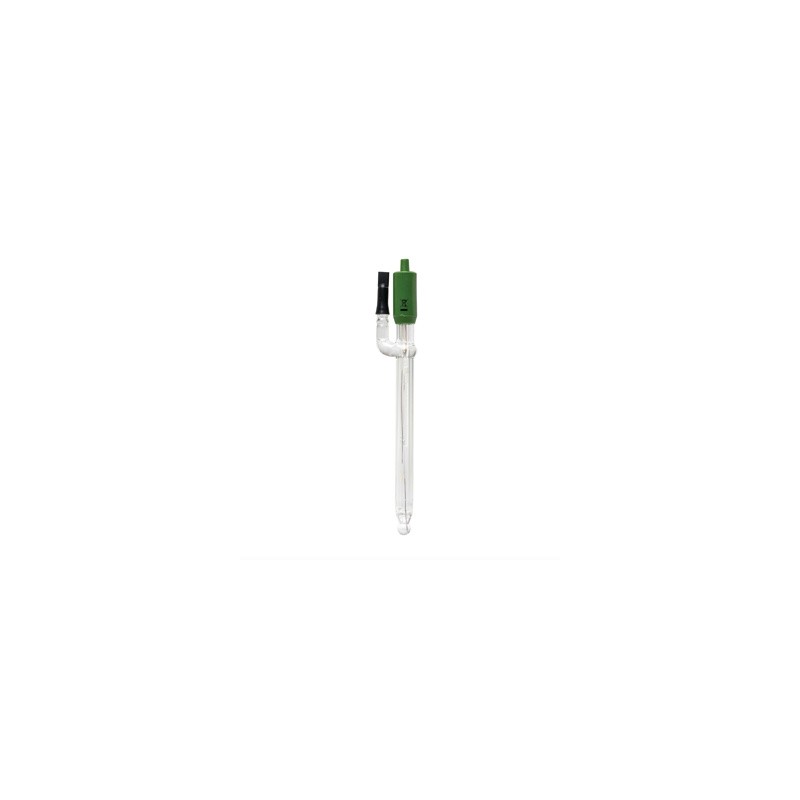 Electrodo de pH rellenable con construcción de brazo lateral y conector BNC